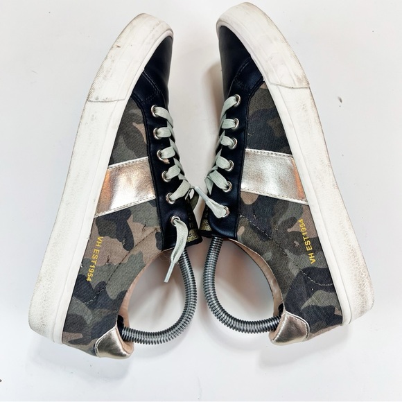 Vintage Havana Dina Sneaker Army Multi Sz 8 Green Camo - Picture 8 of 10